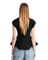 Top Peplum Nero | PDP | Antonia