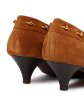 Beige Milly Suede Pumps | PDP | Antonia