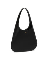 Black Joan Leather Hobo Bag | PDP | Antonia