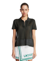 Green Satin Pique Slim Fit Polo | PDP | Antonia