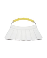 White H Lenglen Runway Leather Wallet | PDP | Antonia