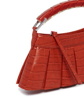 Orange H Lenglen Runway Leather Wallet | PDP | Antonia
