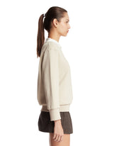 White Boucle Knit Mini Skirt | PDP | Antonia