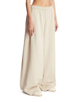 Beige Satin Joggers | PDP | Antonia