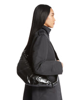 Black Medium Croissant Bag - Women's clothing | PLP | Antonia