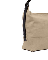 Beige Belted Canvas Bag | PDP | Antonia
