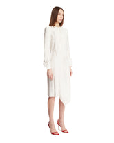 White Asymmetric Dress | PDP | Antonia