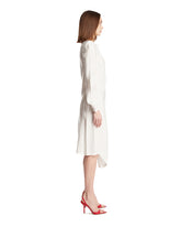 White Asymmetric Dress | PDP | Antonia