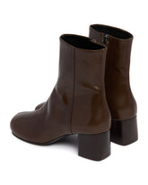 Brown Anatomic Ankle Boots | PDP | Antonia