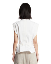 White Chasuble Top | PDP | Antonia
