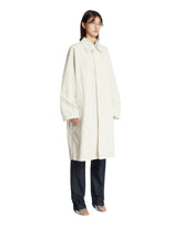 Beige Cotton Trench Coat | PDP | Antonia