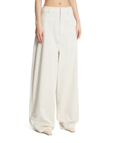 White Wide-Leg Trousers | PDP | Antonia