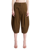 Brown Balloon Shorts | PDP | Antonia