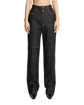 Blue Studded Jeans | PDP | Antonia