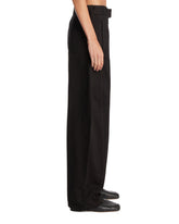Black Curved Jeans with Belt | PDP | Antonia