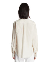 Beige Cotton and Silk Shirt | PDP | Antonia