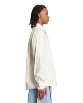 White Cotton and Silk Shirt | PDP | Antonia