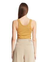 Top In Cotone Giallo Ocra | PDP | Antonia