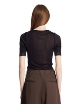 Black Layered-Effect Top | PDP | Antonia