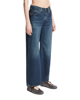 Blue Tab Carve Blue Jeans | PDP | Antonia