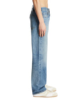 Blue Tab Anchor Relaxed Blue Jeans | PDP | Antonia