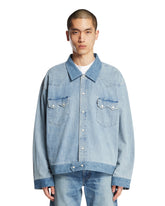 Blue Tab Sawtooth Blue Jacket | PDP | Antonia