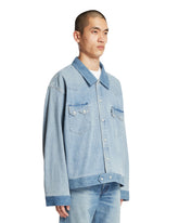 Blue Tab Sawtooth Blue Jacket | PDP | Antonia