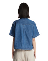 Blue Shirt with Bow | PDP | Antonia