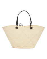 Borsa Basket Anagram Media Beige | PDP | Antonia