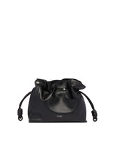 Black Medium Flamenco Pants Clutch | PDP | Antonia