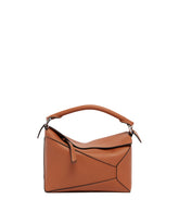 Brown Small Puzzle Bag | PDP | Antonia