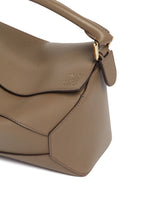 Brown Small Puzzle Edge Bag | PDP | Antonia