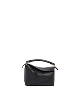 Black Mini Puzzle Bag | PDP | Antonia