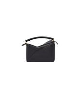 Black Mini Puzzle Bag | PDP | Antonia