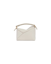White Puzzle Mini Bag | PDP | Antonia