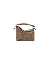 Brown Mini Puzzle Bag | PDP | Antonia