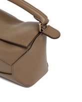 Brown Mini Puzzle Bag | PDP | Antonia