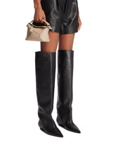 Beige Mini Puzzle Edge Bag | PDP | Antonia