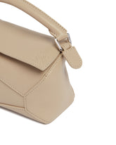 Beige Mini Puzzle Edge Bag | PDP | Antonia