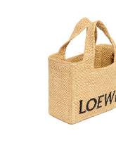 LOEWE Paulas Ibiza Small Font Tote Bag | PDP | Antonia