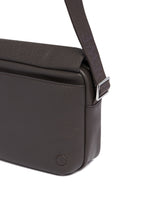 Gray Medium Pebble Messenger Bag | PDP | Antonia
