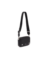 Black Pebble Messenger Small Bag | PDP | Antonia