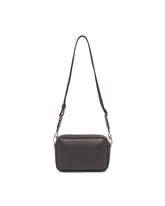 Gray Small Pebble Messenger Bag | PDP | Antonia