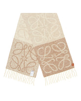 Beige Anagram Scarf | PDP | Antonia