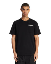 Black Cotton Logo T-Shirt | PDP | Antonia