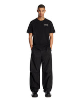 Black Cotton Logo T-Shirt | PDP | Antonia