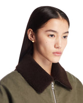 Anagram Gold Pebble Stud Earrings | PDP | Antonia