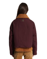 Burgundy Puffer Jacket | PDP | Antonia