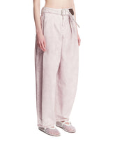 Pink Cotton Pants | PDP | Antonia