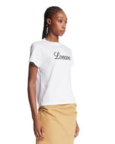 White Logo T-Shirt | PDP | Antonia
